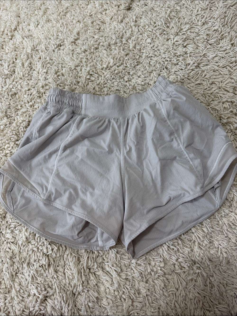 Lululemon Hotty Hot shorts White (looks off white now)